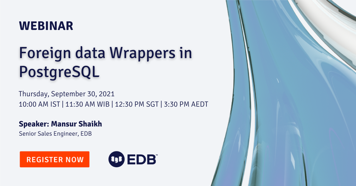 Foreign data Wrappers in PostgreSQL